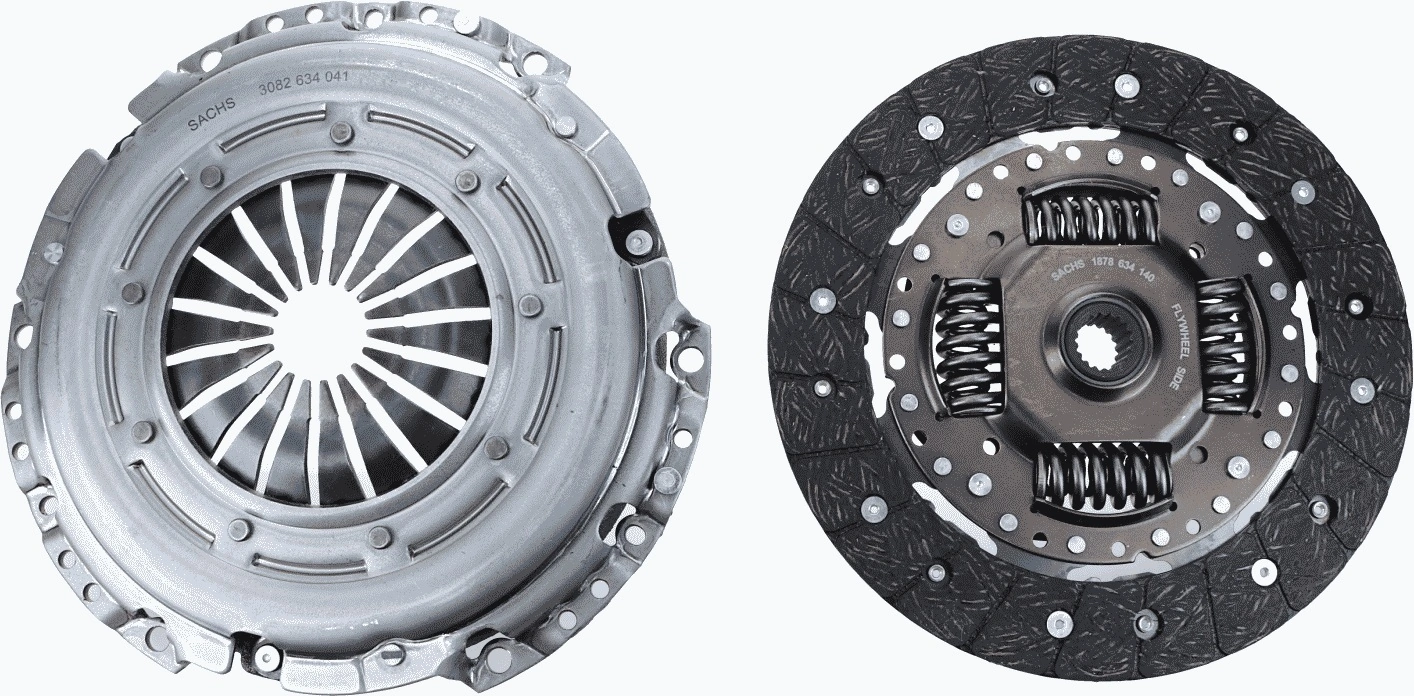Zestaw sprzęgła (3 części) Sachs 3000951561 cena, od 92,70 USD