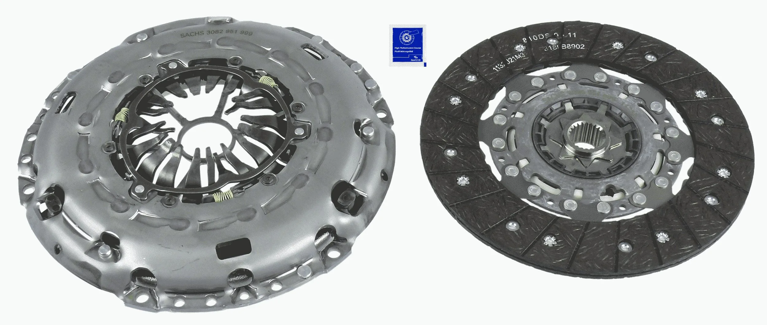 Zestaw sprzęgła (3 części) Peugeot/Citroen 55580000 cena, od 265,61 USD