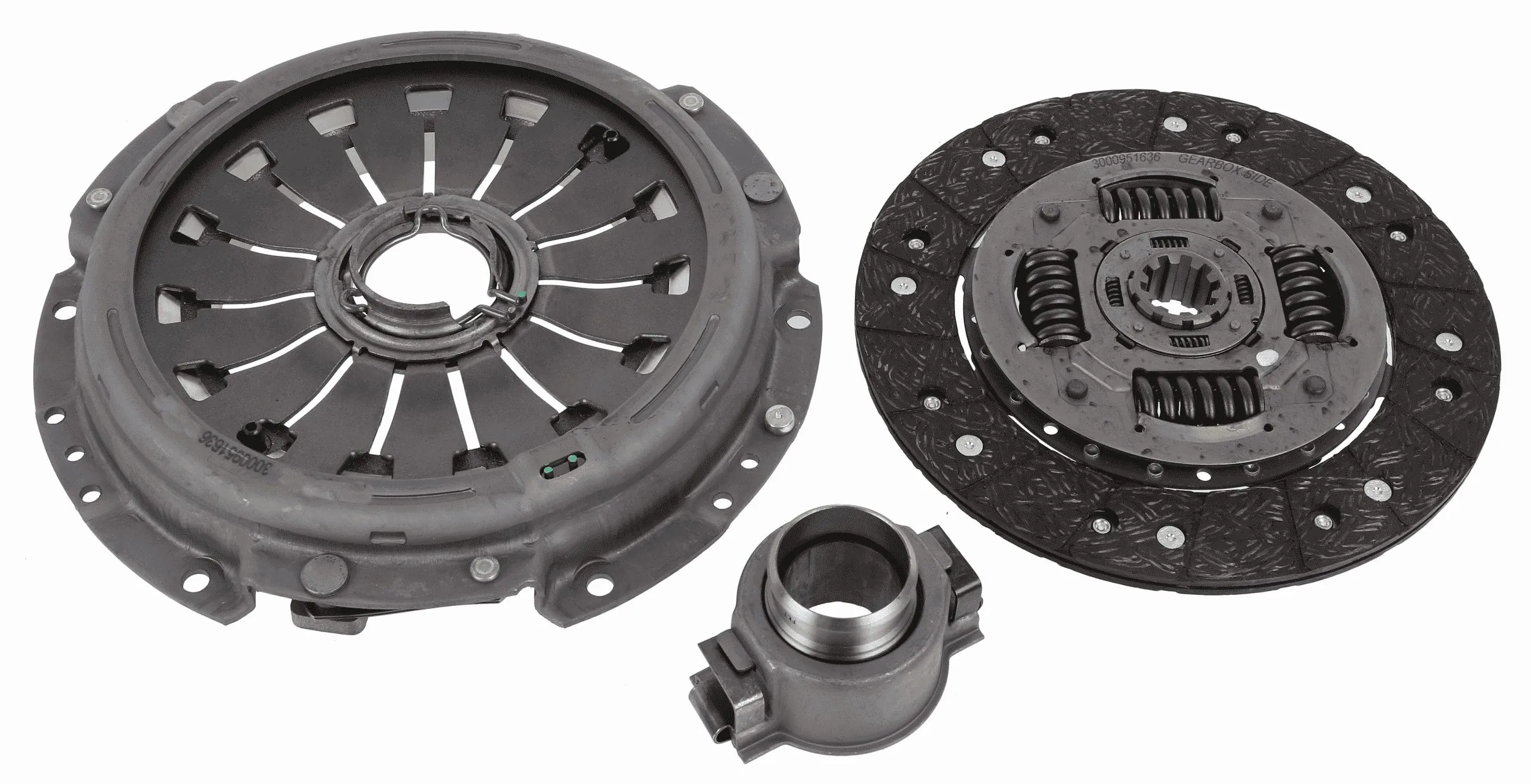 Zestaw sprzęgła (3 części) 2996242 Iveco