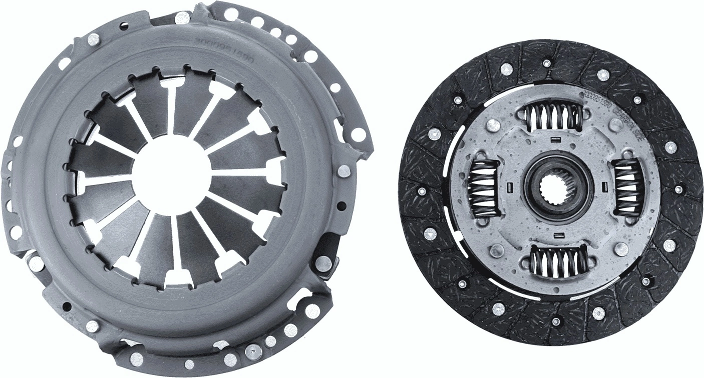 Zestaw sprzęgła (3 części) Sachs 3000951591 cena, od 102,62 USD