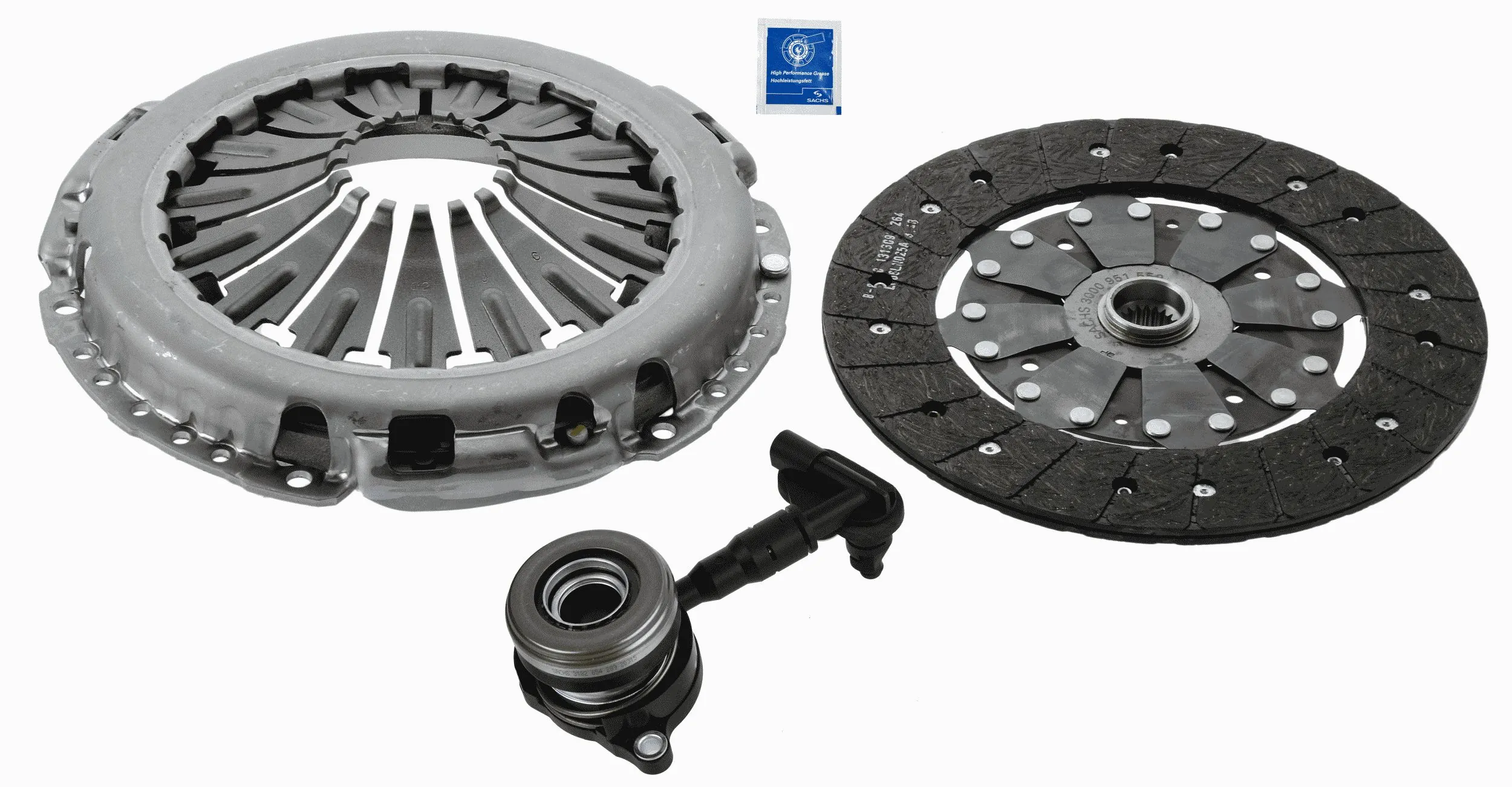 Do koszyka 31325805 Volvo Zestaw sprzęgła (3 części)