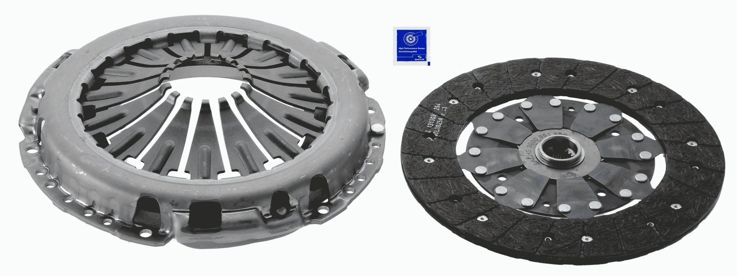 Zestaw sprzęgła (3 części) 31325805 Volvo