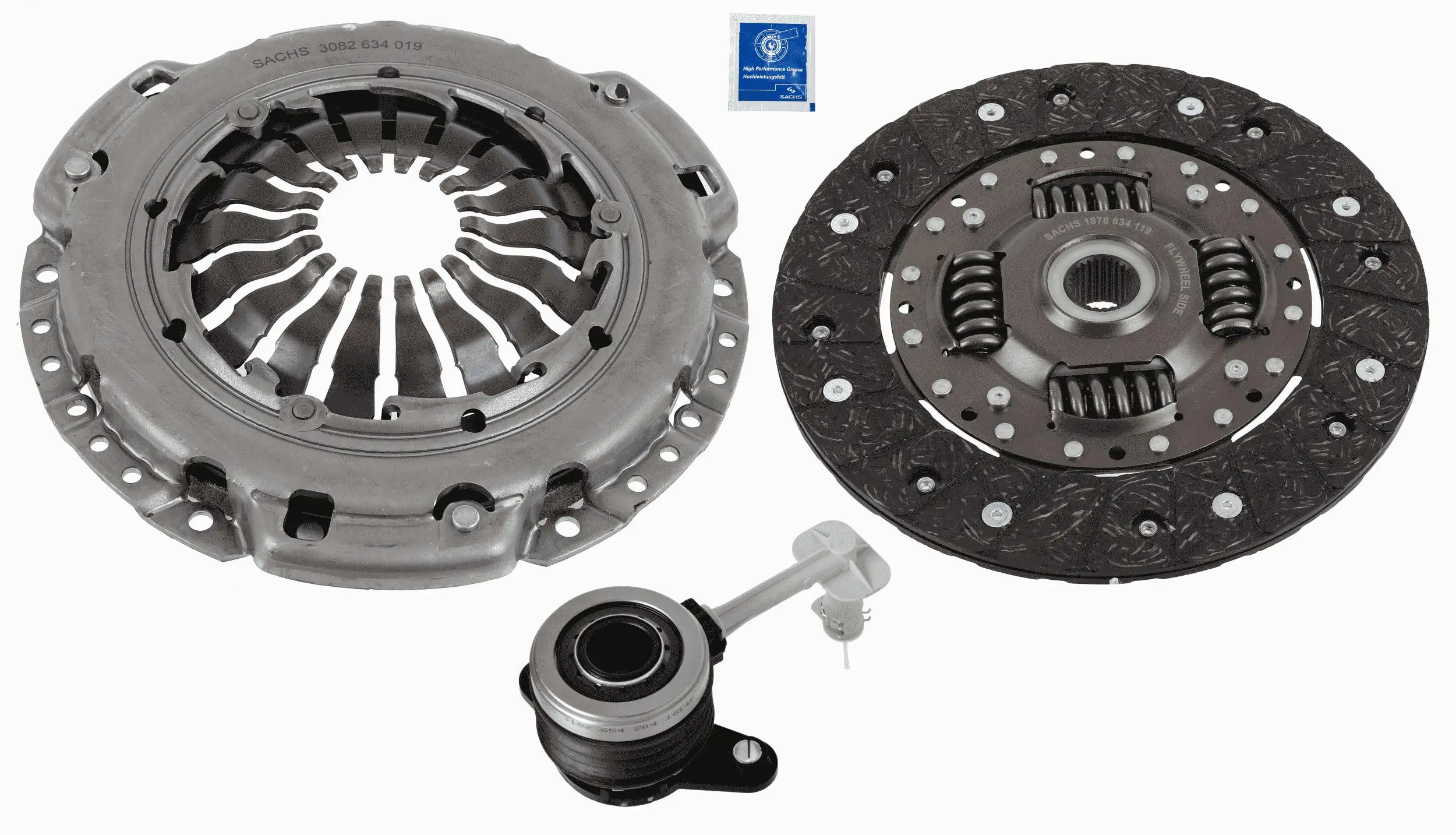 Zestaw sprzęgła (3 części) INA 622309635