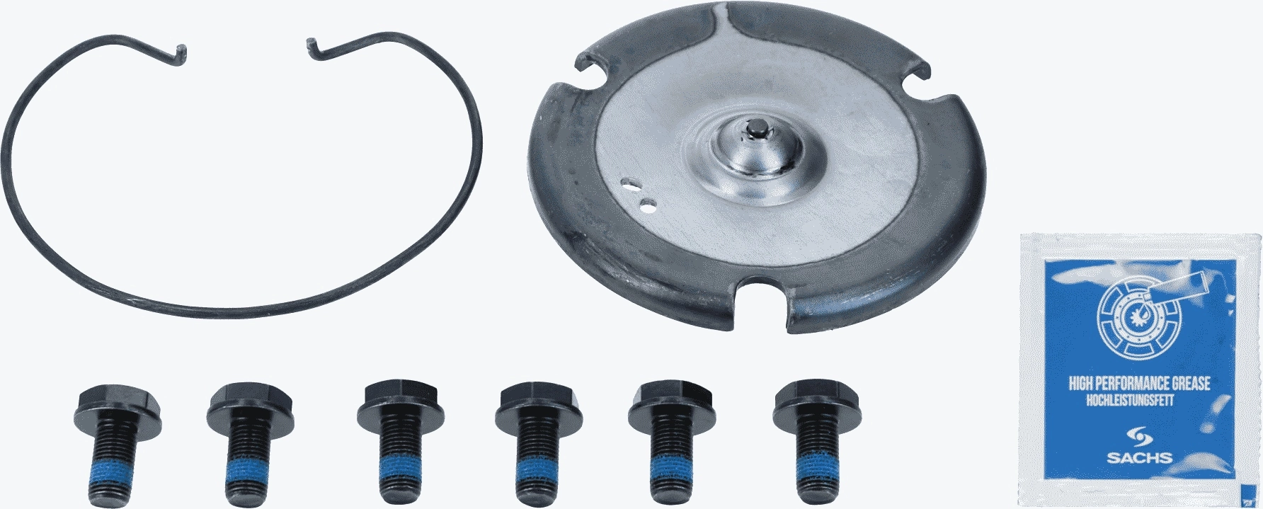 Do koszyka 3000288002 Sachs Zestaw sprzęgła (3 części)