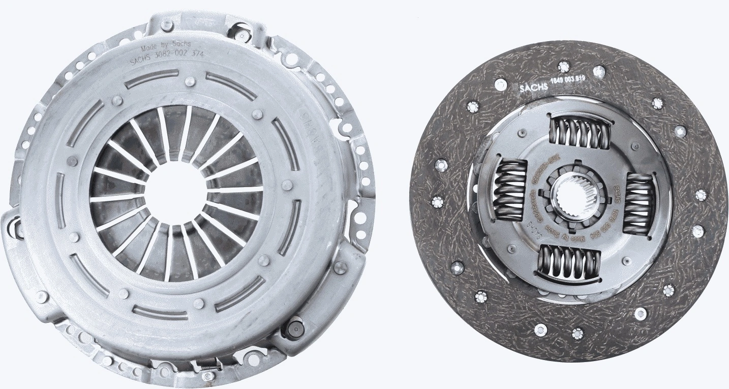 Zestaw sprzęgła (3 części) Sachs 3000970121 cena, od 190,81 USD