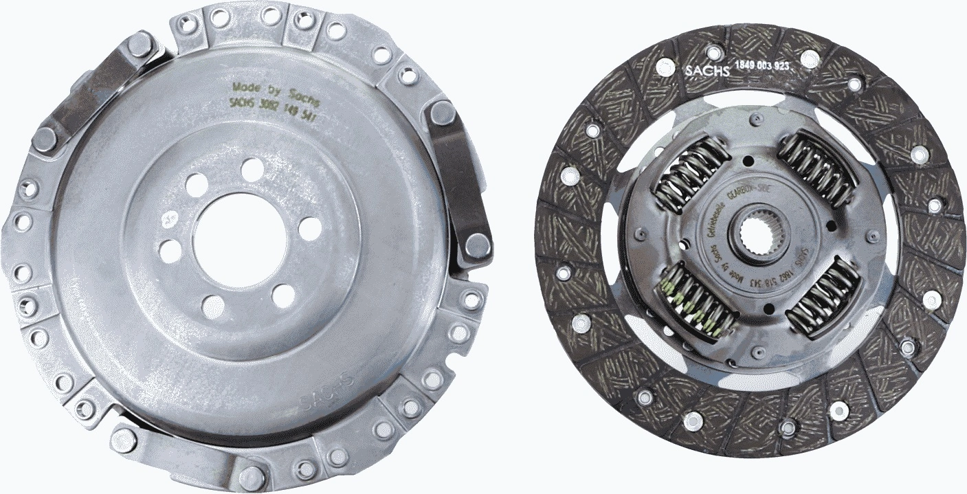 Zestaw sprzęgła (3 części) Sachs 3000288002 cena, od 110,55 USD