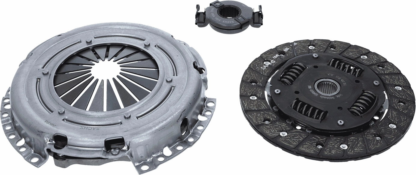 Do koszyka 3000581002 Sachs Zestaw sprzęgła (3 części)
