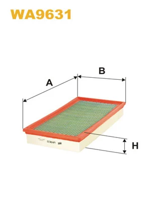 Filtr powietrza XR88237 Jaguar