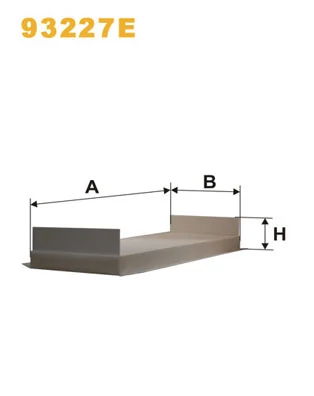 Filtr kabiny do MAN TGA  