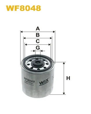 WF8048 WIX filtr paliwa