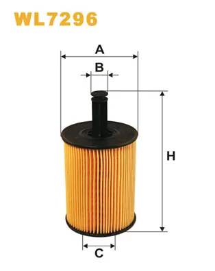 Filtr oleju Skoda Fabia