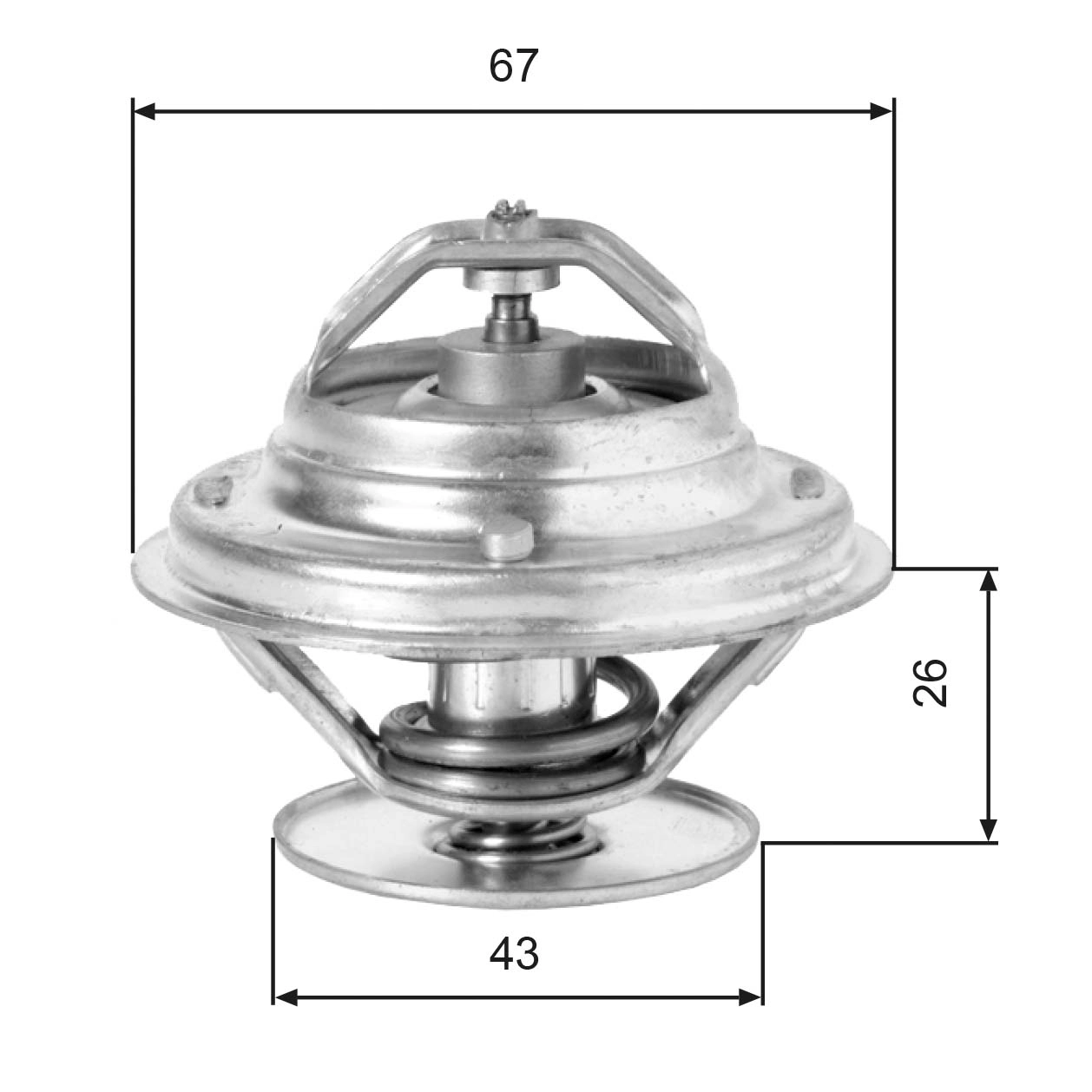 Termostat do Mercedes E  W123