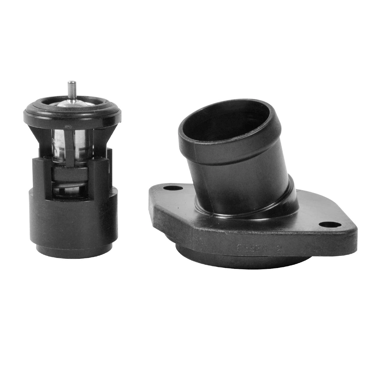 Kołnierz układu chłodzenia (trójnik) do Volkswagen Caddy II 9U7