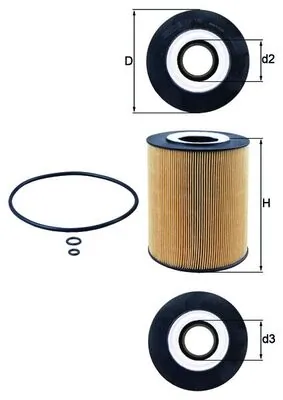Filtr oleju MAN 51055040098 cena, od 16,54 USD