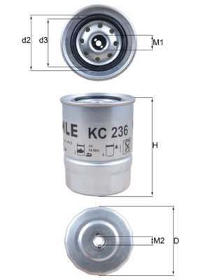 KC236 Mahle Original