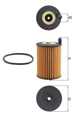 OX1266D Mahle Original