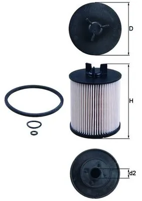 KX861D Mahle Original