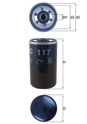 KC117 Mahle Original