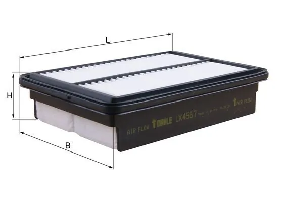LX4567 Mahle Original Filtr powietrza