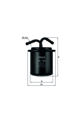 KL134 Mahle Original filtr paliwa