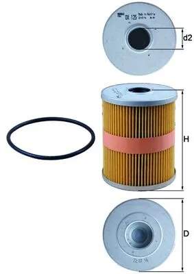 OX125D Mahle Original