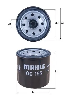 Filtr oleju Brilliance M1