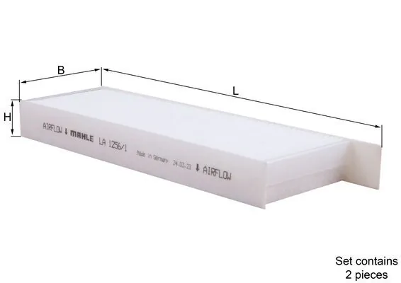 LA12561S Mahle Original Filtr kabiny