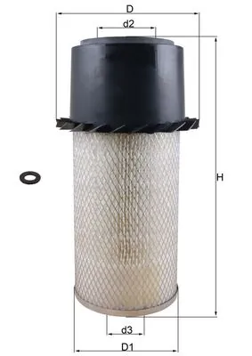 Filtr powietrza do Alfa Romeo 33  905