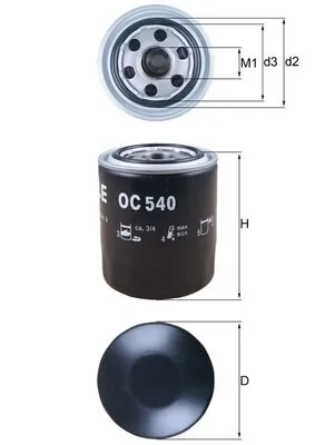Filtr oleju Hyundai H100