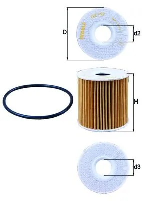OX192D Mahle Original