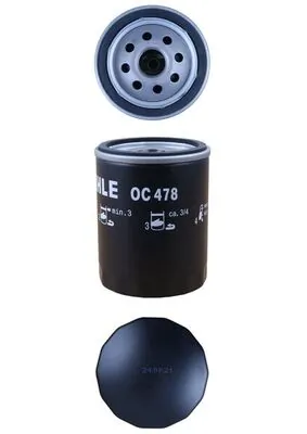 OC478 Mahle Original Filtr oleju