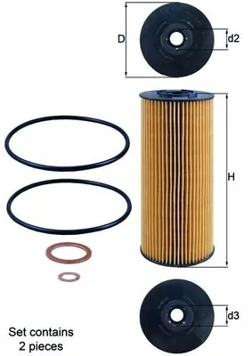 4411800109 Ssang Yong Filtr oleju