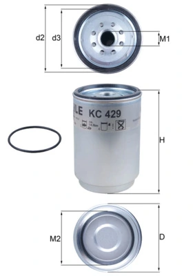 KC429D Mahle Original