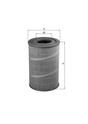 Do koszyka 81084050015 MAN Filtr powietrza