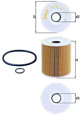 OX156D1 Mahle Original