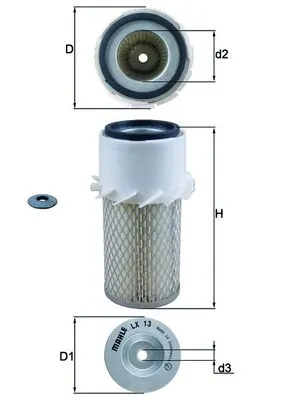 Filtr powietrza Peugeot/Citroen E147066 cena, od 11,12 USD