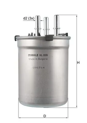 KL838 Mahle Original
