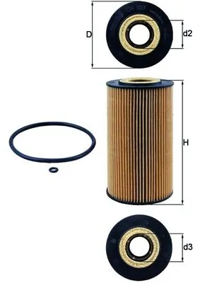 OX169D Mahle Original