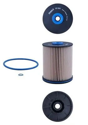 KX567D Mahle Original Filtr paliwa