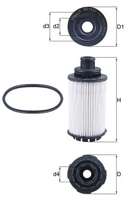 OX1137D Mahle Original