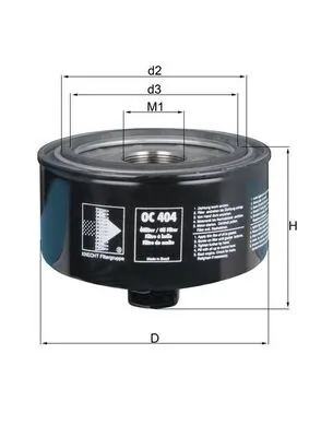 OC404 Mahle Original