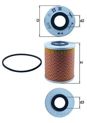 OX15D Mahle Original