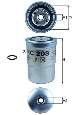 KC208 Mahle Original