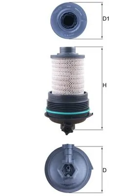 KX532 Mahle Original Filtr paliwa