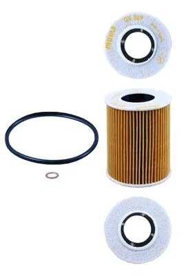 OX369D Mahle Original Filtr oleju
