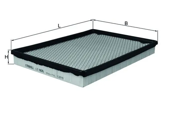 LX1636 Mahle Original