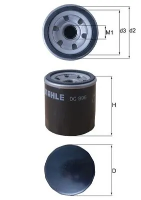 OC996 Mahle Original