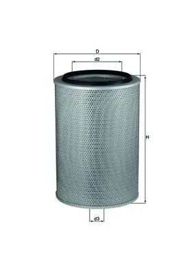 Filtr powietrza 0030947004 Mercedes