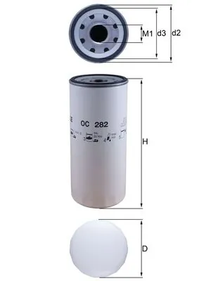 OC282 Mahle Original