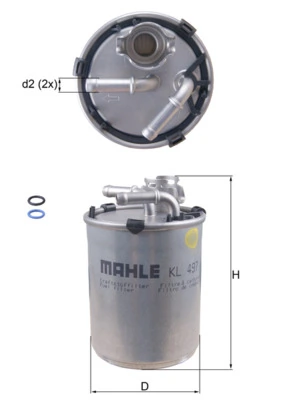 KL497D Mahle Original